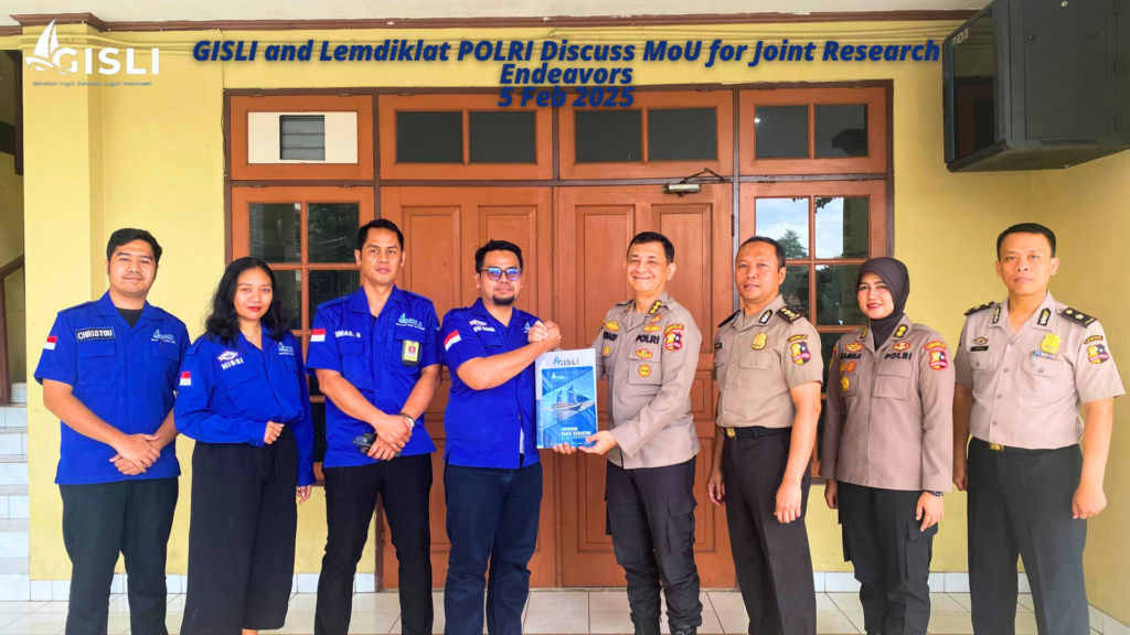 Laying the Groundwork: GISLI and Lemdiklat POLRI Discuss MoU for Joint Research Endeavors